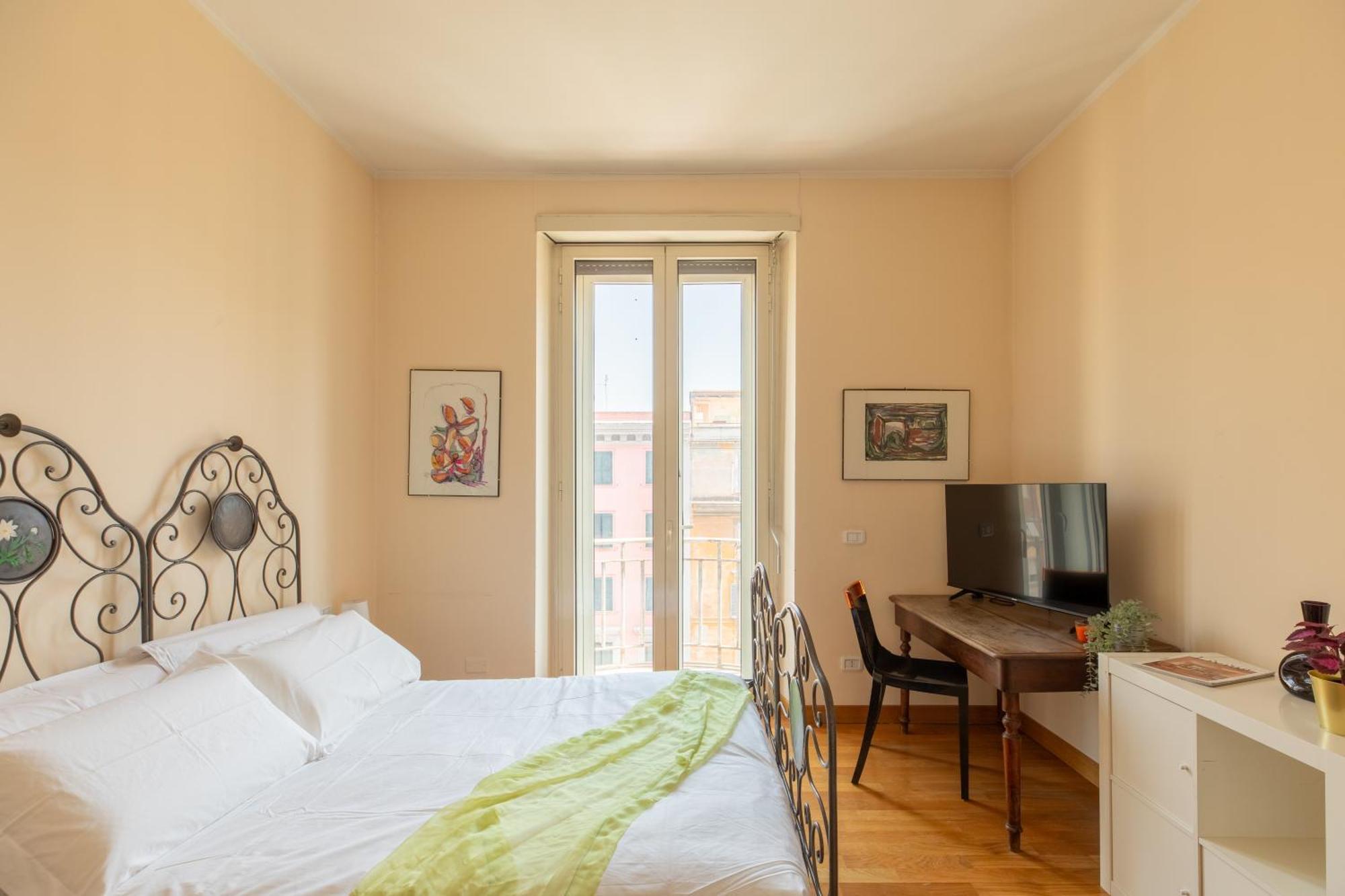 Iflat Bright & Comfy 2-bedroom Near Vatican Apartment Rome